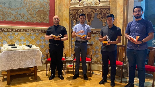 toma-de-habito_jorge-benjamin-marvin-juan_1 toma-de-habito_jorge-benjamin-marvin-juan_1