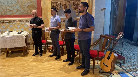 toma-de-habito_jorge-benjamin-marvin-juan_2 toma-de-habito_jorge-benjamin-marvin-juan_2