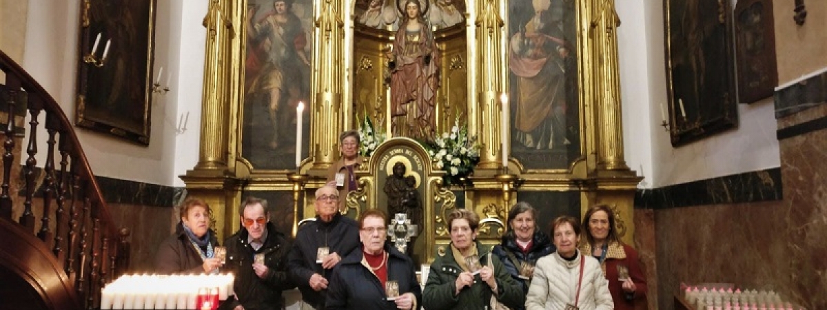 Dadnos vista con salud, gloriosa Santa Lucía