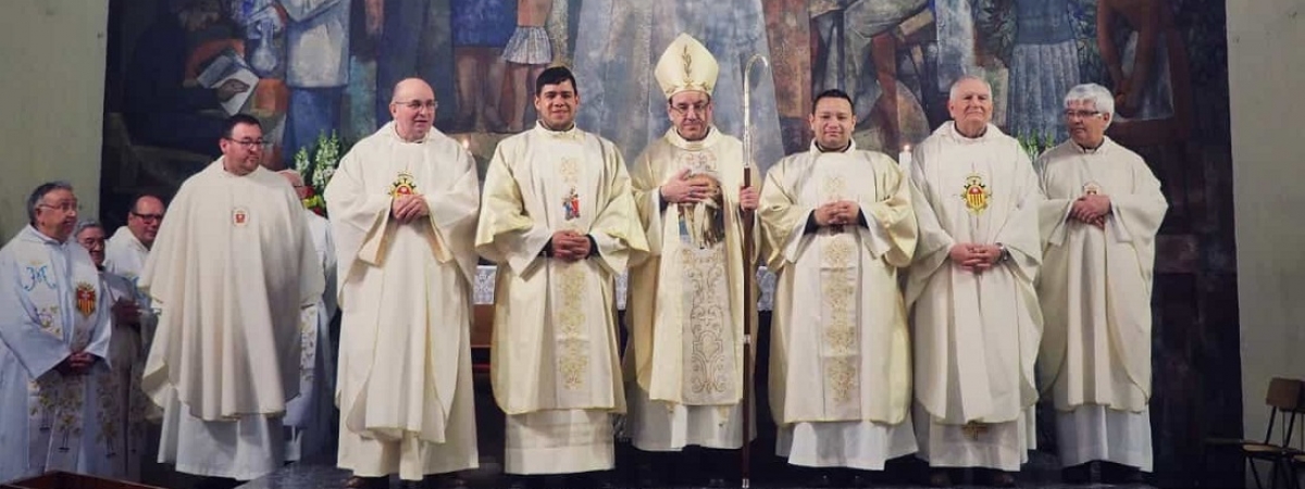 Ordenació diaconal de Fr. Johnny Alberto Chacón i Fr. José Alejandro Tribiño