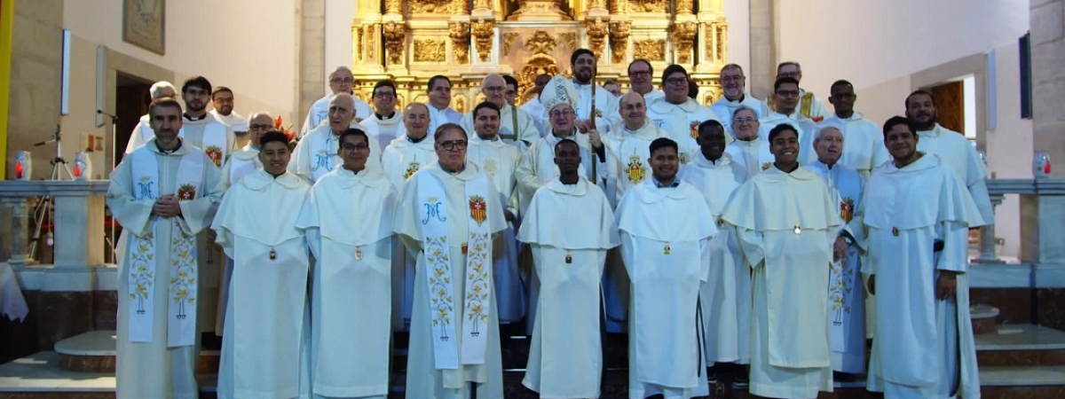 Ordenació diaconal de Fra Diego Pepió Orantes