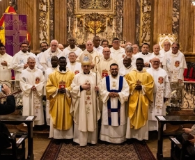 Ordenació sacerdotal de Fr. Inácio Jassiteni i Fr. Joaquim Siquice, i ordenació diaconal de Fr. Rodolfo Lemus