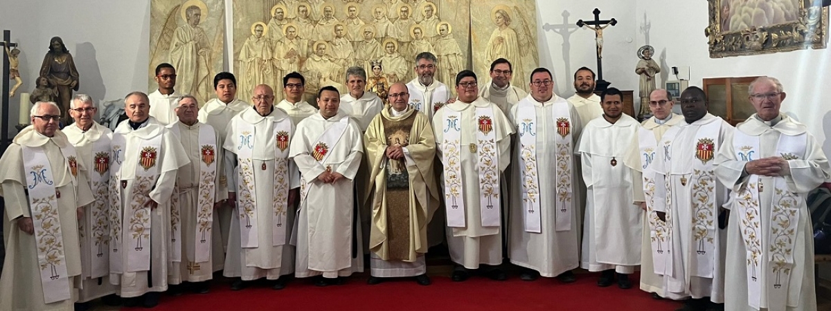 Celebración del XXXVII Encuentro de Seglares Mercedarios en el Monasterio de El Olivar